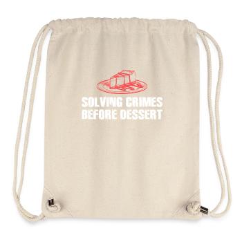 Murder Mystery Dinner Fun Night - Stanley/Stella Recycled Gym Bag - natural - Front