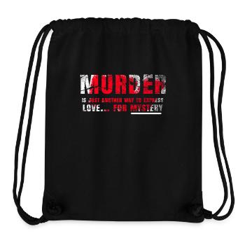 Murder Mystery Dinner Fun Night - Stanley/Stella Recycled Gym Bag - black - Front