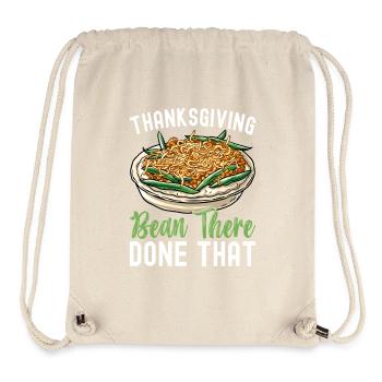 Casserole de haricots verts - Sac à cordon recyclé Stanley/Stella - blanc naturel - Devant