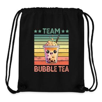 Bubble Tea - Stanley/Stella Recycled Gym Bag - black - Front