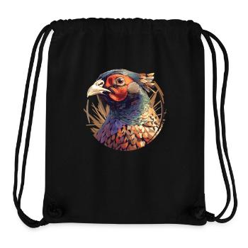 Pheasants Pheasant - Stanley/Stella Recycled Gym Bag - black - Front