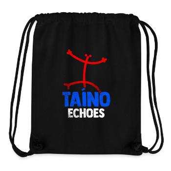 Taíno Echoes Caribbean Ancestry Pride - Stanley/Stella Recycled Gym Bag - black - Front