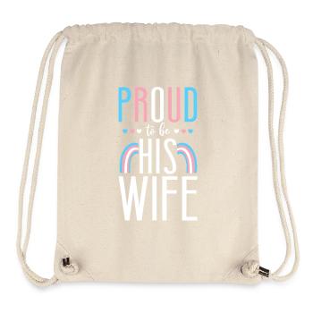 Transgender Trans LGBT Pride - Stanley/Stella Recycled Gym Bag - natural - Front