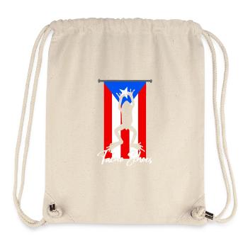 Taíno Echoes Caribbean Ancestry Pride - Stanley/Stella Recycled Gym Bag - natural - Front