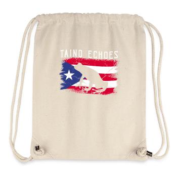 Taíno Echoes Caribbean Ancestry Pride - Stanley/Stella Recycled Gym Bag - natural - Front
