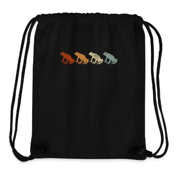 Taíno Echoes Caribbean Ancestry Pride - Stanley/Stella Recycled Gym Bag - black - Front