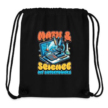 STEM Teacher Math + Science Data Analysis Educator - Stanley/Stella recycelter Gym Bag - Schwarz - Vorne