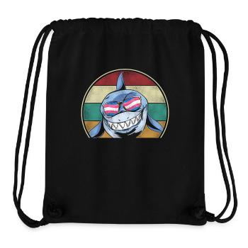 Transgender Trans LGBT Pride - Stanley/Stella Recycled Gym Bag - black - Front