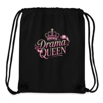 Drama Queen Königin Prinzessin Selbstwert Frauen - Stanley/Stella recycelter Gym Bag - Schwarz - Vorne