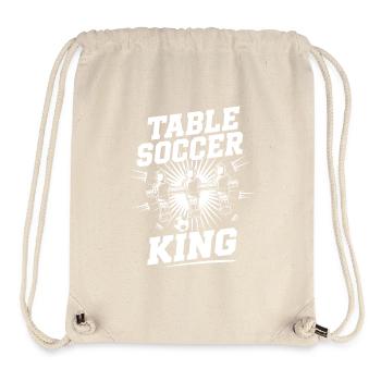 Table Soccer King Kickern Kickerspieler - Stanley/Stella recycelter Gym Bag - Naturweiß - Vorne