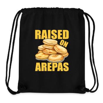 Venezuelan Arepas - Stanley/Stella Recycled Gym Bag - black - Front