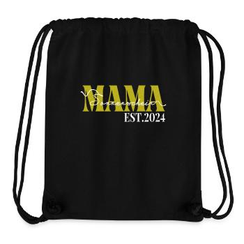 Mama Sonnenschein 2024 Bestes Geschenk - Stanley/Stella recycelter Gym Bag - Schwarz - Vorne