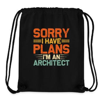 Architect - Stanley/Stella Recycled Gym Bag - black - Front