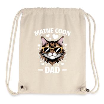 Maine Coon Saying Funny Maine Coon Gift - Stanley/Stella Recycled Gym Bag - natural - Front