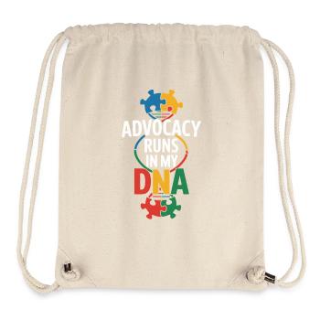 Autismus -geschwister - Stanley/Stella recycelter Gym Bag - Naturweiß - Vorne