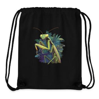 Gottesanbeterinnenen Gottesanbeterin - Stanley/Stella recycelter Gym Bag - Schwarz - Vorne