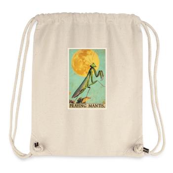 Gottesanbeterinnenen Gottesanbeterin - Stanley/Stella recycelter Gym Bag - Naturweiß - Vorne