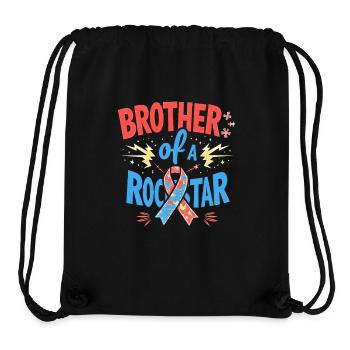 Autismus -geschwister - Stanley/Stella recycelter Gym Bag - Schwarz - Vorne