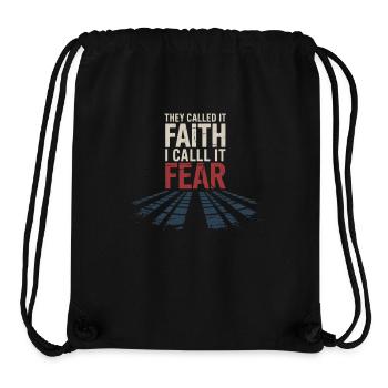 Former religious community survivors - Stanley/Stella Recycled Gym Bag - black - Front