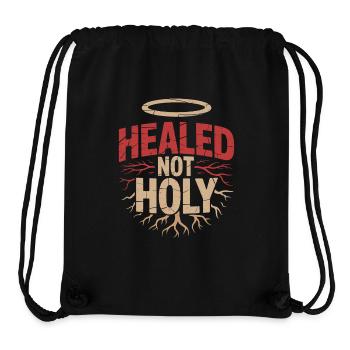 Former religious community survivors - Stanley/Stella Recycled Gym Bag - black - Front