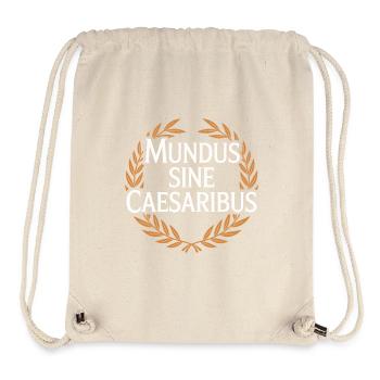 Mundus Sine Caesaribus World without Caesars - Stanley/Stella Recycled Gym Bag - natural - Front
