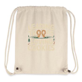 Dad Girl Scout Leader Proud Troop Support Scout - Stanley/Stella recycelter Gym Bag - Naturweiß - Vorne