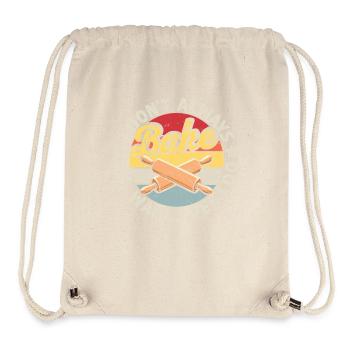 Bake - Stanley/Stella Recycled Gym Bag - natural - Front