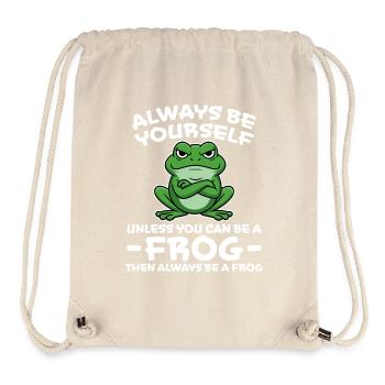 Frog Saying Toad Funny Frogs Gift - Stanley/Stella Recycled Gym Bag - natural - Front