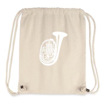 Tuba Drawing - Stanley/Stella Recycled Gym Bag - natural - Front