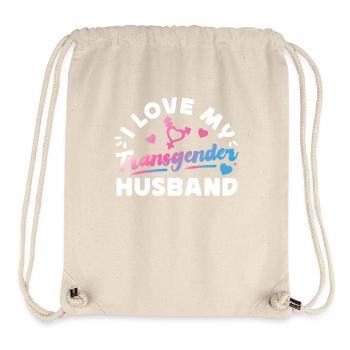 Transgender Trans LGBT Pride - Stanley/Stella Recycled Gym Bag - natural - Front