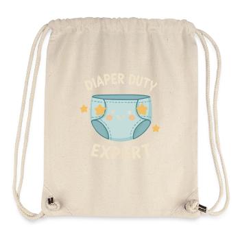 Diaper change pro - Stanley/Stella Recycled Gym Bag - natural - Front