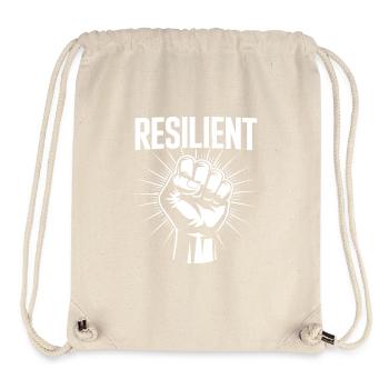 Resilient Mentale Gesundheit Motivation Resilienz - Stanley/Stella recycelter Gym Bag - Naturweiß - Vorne