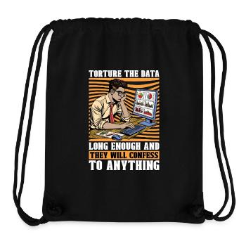 Statistician Torture The Data Loves Accounting - Stanley/Stella Recycled Gym Bag - black - Front