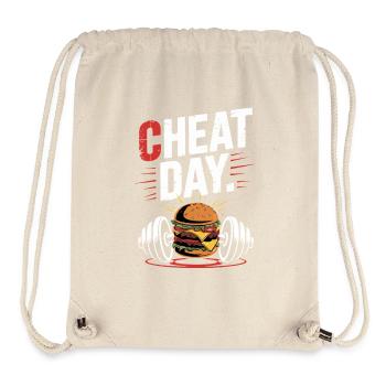 Cheat Day Fitness Enjoyment Break Training Workout - Stanley/Stella Recycled Gym Bag - natural - Front