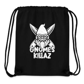 Gnome Costume Hommes Gnomes Killaz - Sac à cordon recyclé Stanley/Stella - noir - Devant