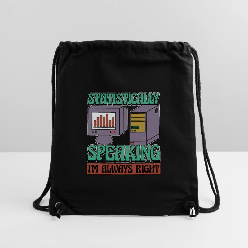 Statistician Statistically Speaking Data Analysis Stanley/Stella Recycled Gym Bag