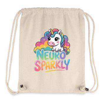 Neuro Sparkly - Stanley/Stella Recycled Gym Bag - natural - Front