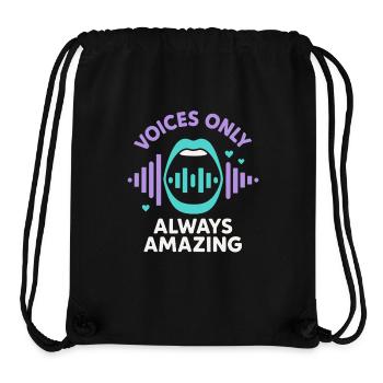 Das Chormitglied High School College Vocal - Stanley/Stella recycelter Gym Bag - Schwarz - Vorne