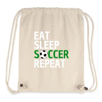 Lustiger Fußball Spruch Fußballteam - Stanley/Stella recycelter Gym Bag - Naturweiß - Vorne