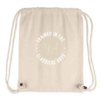 Lustiges Gangschaltung Design - Stanley/Stella recycelter Gym Bag - Naturweiß - Vorne