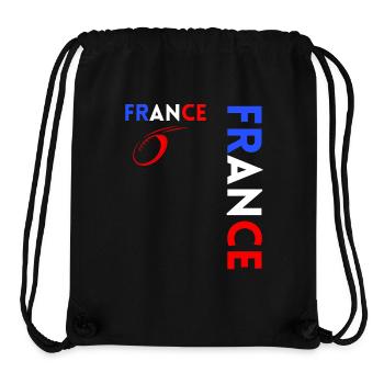 Rugby Player Fan Rugby Supporter Rugby France - Stanley/Stella Recycled Gym Bag - black - Front