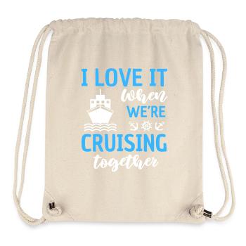 Cruise Trip Together Cruise - Stanley/Stella Recycled Gym Bag - natural - Front