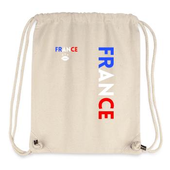 Rugby Player Fan Rugby Supporter Rugby France - Stanley/Stella Recycled Gym Bag - natural - Front