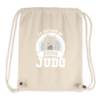 Judo Fighter Saying - Stanley/Stella Recycled Gym Bag - natural - Front