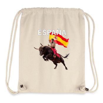 SPAIN ESPAÑA - Stanley/Stella Recycled Gym Bag - natural - Front