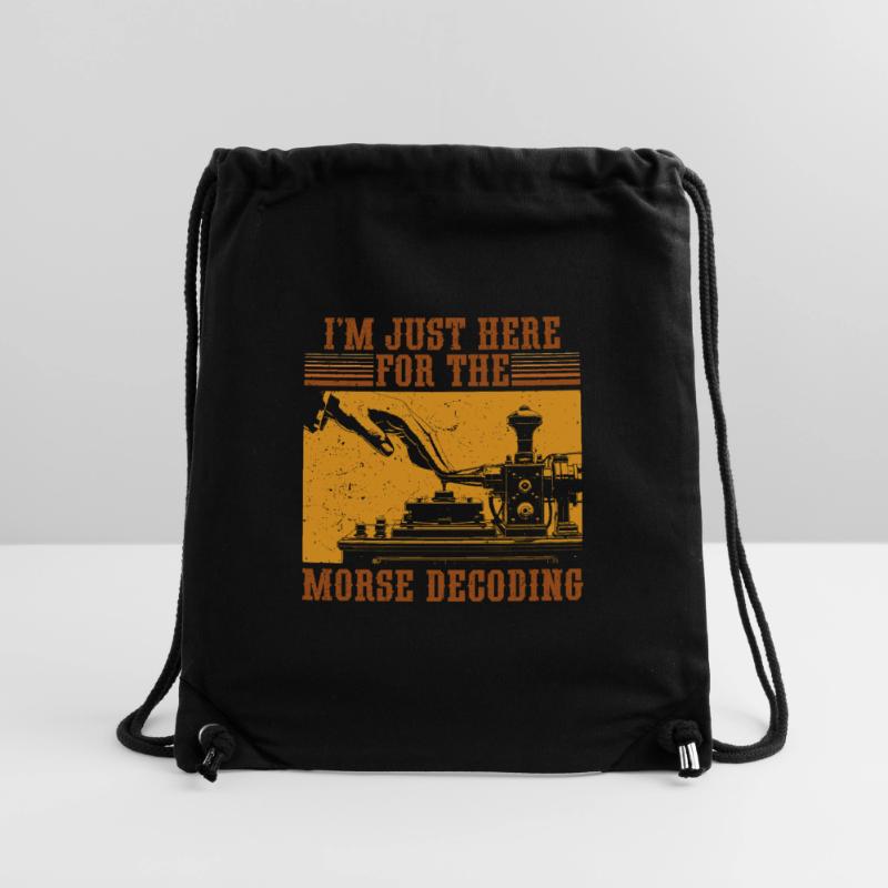 Morsecode I'm Just Here For The Morse Decoding Stanley/Stella recycelter Gym Bag