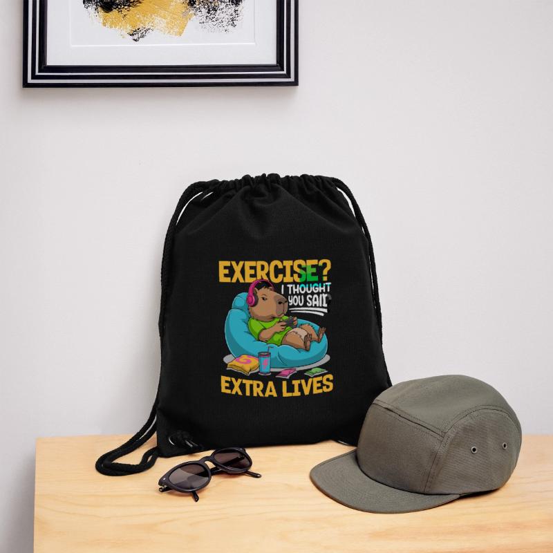 Capybara Gamer Gaming Stanley/Stella recycelter Gym Bag