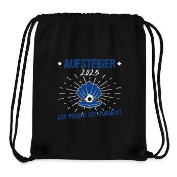Hamburg Aufstieg - Stanley/Stella recycelter Gym Bag - Schwarz - Vorne