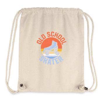 Oldschool Skater Roller Derby Skating - Stanley/Stella Recycled Gym Bag - natural - Front