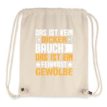 Das ist kein dicker Baucher - Stanley/Stella recycelter Gym Bag - Naturweiß - Vorne